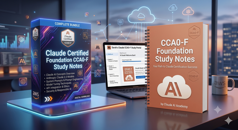 Claude Certified Associate CCAO-F Study Notes (Digital Notebook eBook)